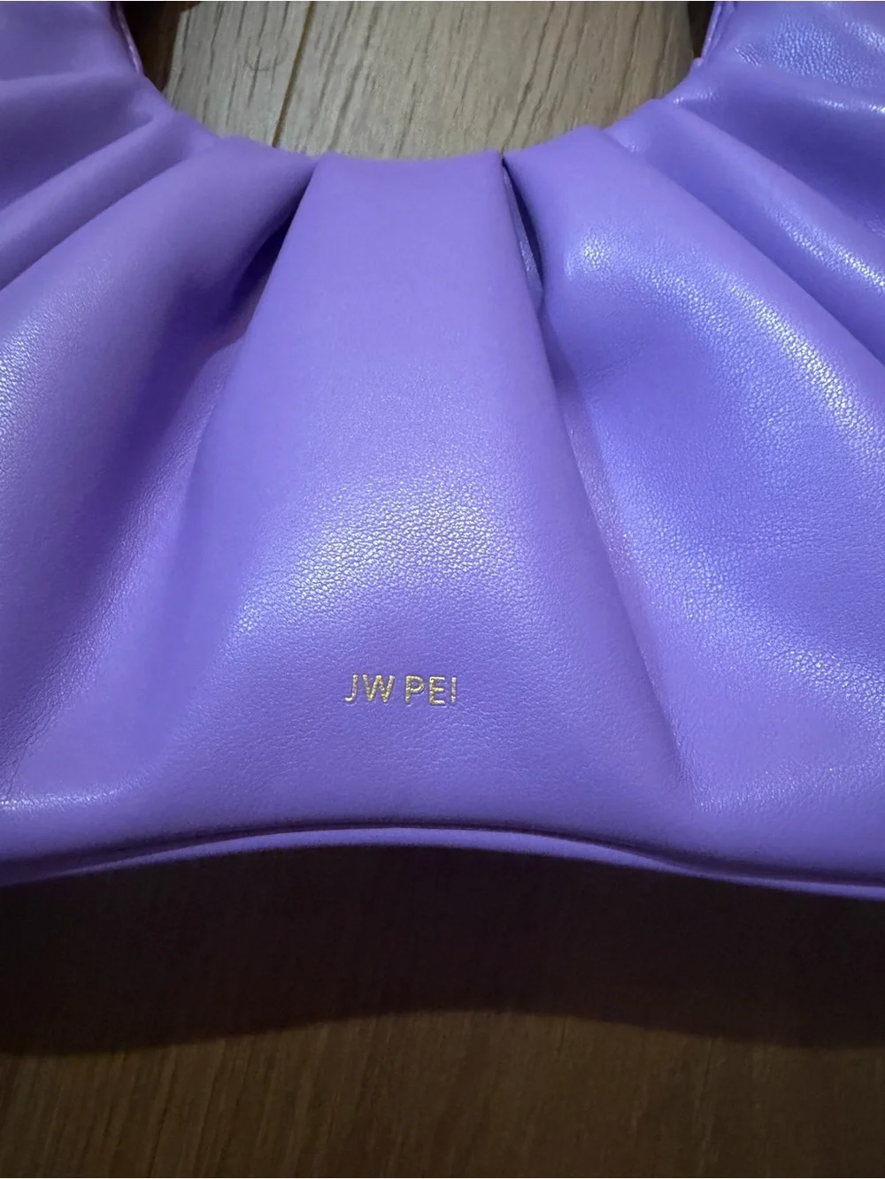 JW PEI Gabbi Ruched Hobo Handbag in Purple